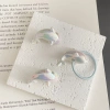 Acrylic two-color UV-coated dolphin beads, straight hole beads, diy loose bead bracelet, necklace, beaded mobile phone chain accessories Application Scenario